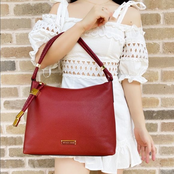 Michael Kors Handbags - Gaby’sBags 👜💕 Michael Kors Hobo Tote Red
